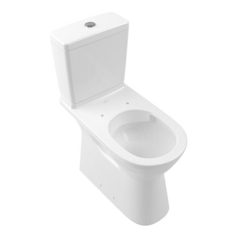 V&B Stand-WC, Tiefspüler VICARE 36x71cm, f Kombi, Abg. waagerecht, weiß