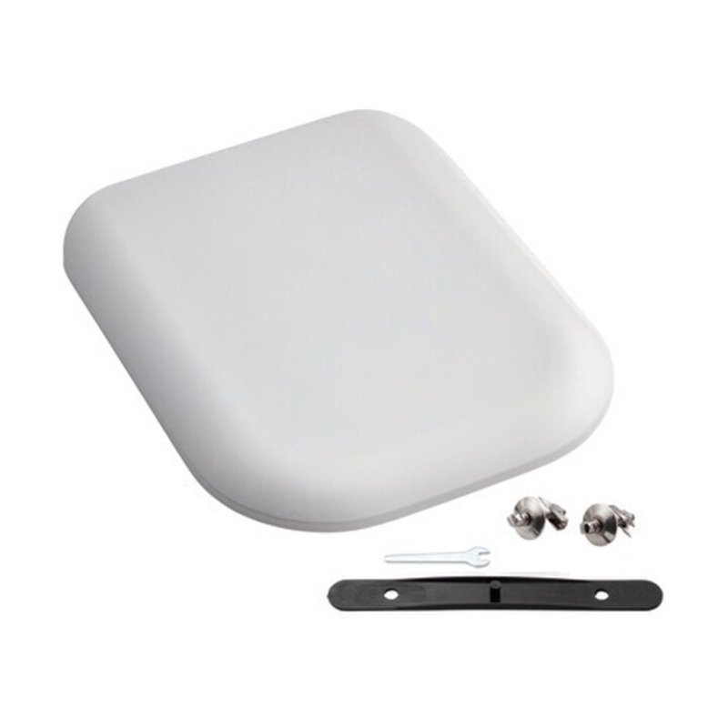 Ideal Standard WC-Sitz TONIC II mit Deckel, Scharniere Edelstahl, Softclosing weiß