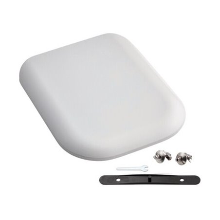 Ideal Standard WC-Sitz TONIC II mit Deckel, Scharniere Edelstahl, Softclosing weiß