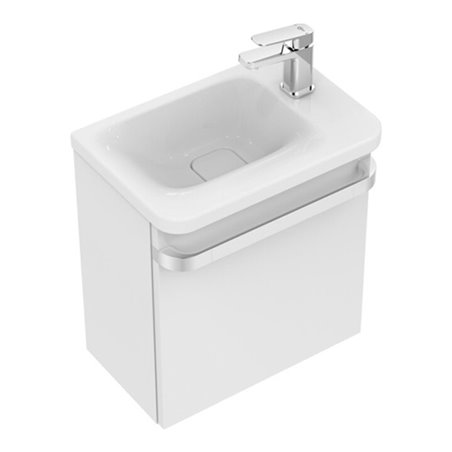 Ideal Standard Handwaschbecken TONIC II 460 x 310 mm, Ablage rechts weiß