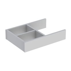 Geberit Schubladeneinsatz T-Unterteilung, 320 x 70 x 230 mm, hellgrau