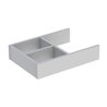 Geberit Schubladeneinsatz T-Unterteilung, 320 x 70 x 230 mm, hellgrau