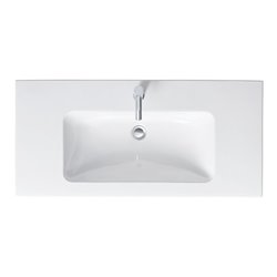 Duravit Möbelwaschtisch Me by Starck 103x49cm, we, m HL, ÜL, Hahnlochbank