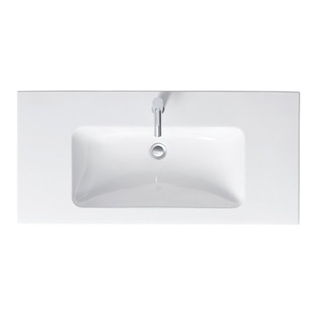 Duravit Möbelwaschtisch Me by Starck 103x49cm, we, m HL, ÜL, Hahnlochbank