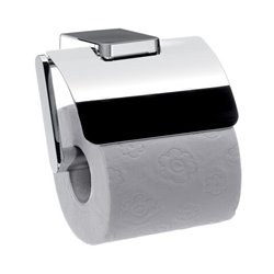EMCO Papierhalter TREND mit Deckel und Bügel chrom