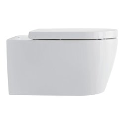 Duravit Wand-WC, Tiefspüler Me by Starck 37x57cm, 4,5 l, riml., weiß WonderGliss
