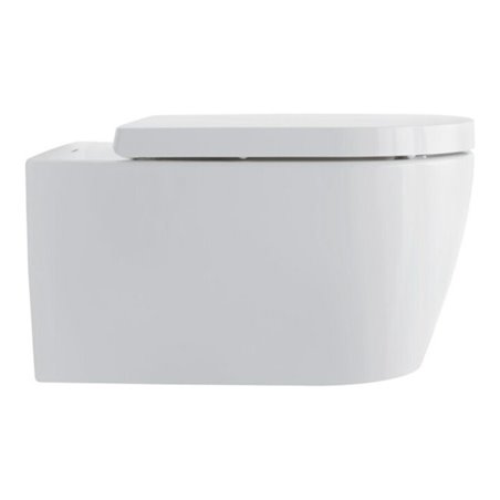 Duravit Wand-WC, Tiefspüler Me by Starck 37x57cm, 4,5 l, riml., weiß WonderGliss