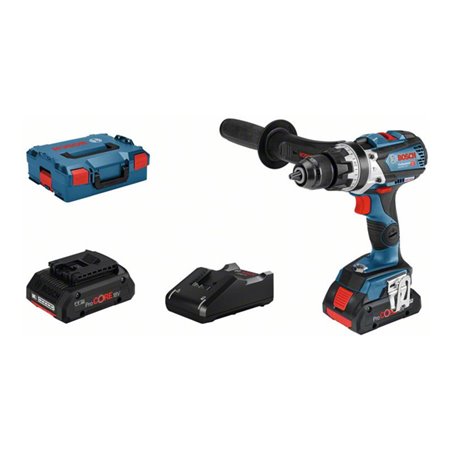 Bosch Akku-Schlagbohrschrauber GSB 18V-110 C, 2 x Akku ProCORE18V, Schnellladegerät