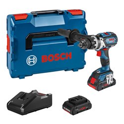 Bosch Akku-Schlagbohrschrauber GSB 18V-110 C, 2 x Akku ProCORE18V, Schnellladegerät