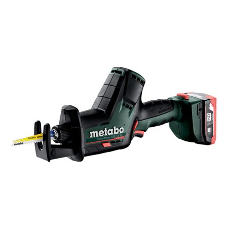 Metabo Akku-Säbelsäge PowerMaxx SSE 12 BL metaBOX 145 12V 2x4Ah LiHD + ASC 55