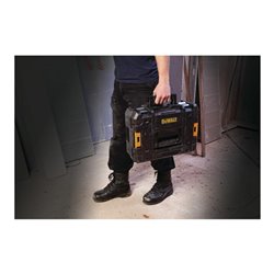 DEWALT XR Flexvolt Akku-Starter-Set, 54V / 162 Wh, inkl. 2x Akku und 1x Schnellladegerät DCB118-QW, komplett in T STAK™-Box II