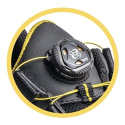 Sicherheitsschuh Captain John Gr.45 schwarz/grau S1P SRC ESD EN20345 BAAK