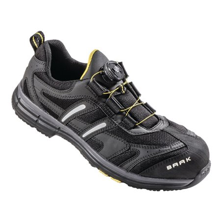 Sicherheitsschuh Captain John Gr.47 schwarz/grau S1P SRC ESD EN20345 BAAK