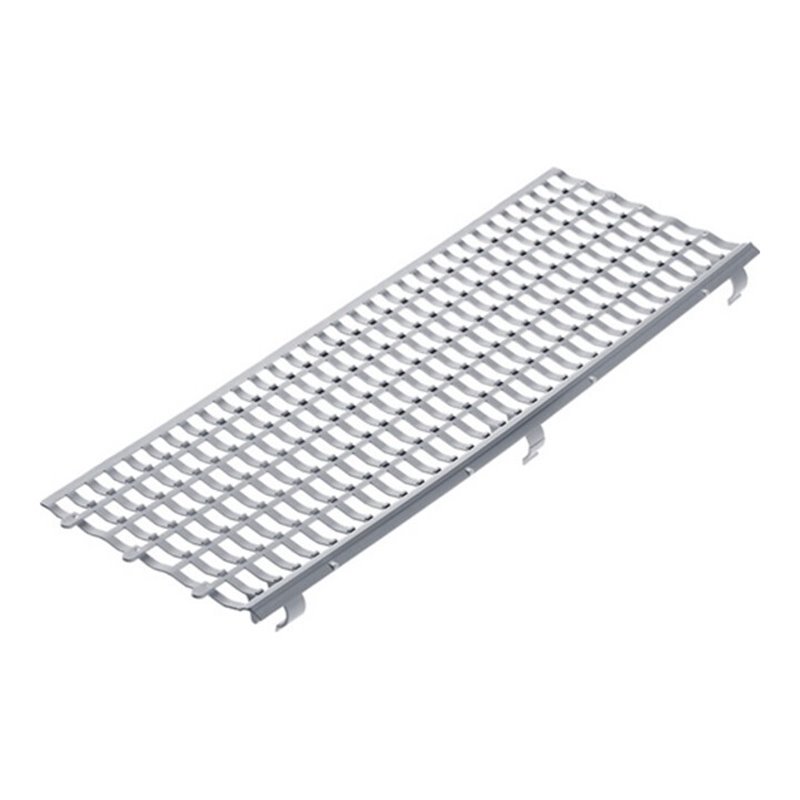 Laubfanggitter B.100-150mm L.1m grau PROTEKTOR