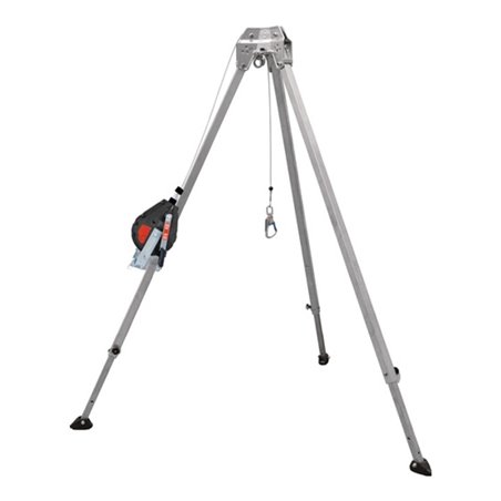 Dreibaum m.Höhensicherungsgerät EN 795b PSA III 19,0kg Alu.MAS