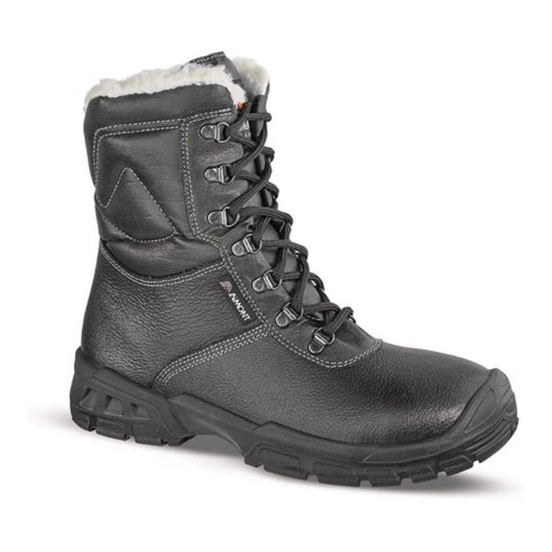 Sicherheitsstiefel Knut Gr.40 schwarz Leder S3 CI SRC EN20345 Aimont