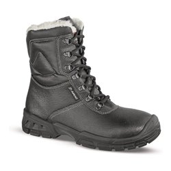 Sicherheitsstiefel Knut Gr.44 schwarz Leder S3 CI SRC EN20345 Aimont