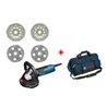 Bosch Betonschleifer GBR 15 + DIAMANT-Set Topfscheiben for Concrete 125mm, 6-teilig