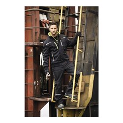 Pilotenjacke Terrax Workwear Gr.XXL schwarz/limette TERRAX