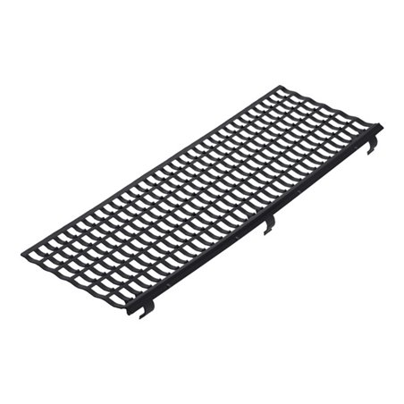 Laubfanggitter B.100-150mm L.1m schwarz PROTEKTOR