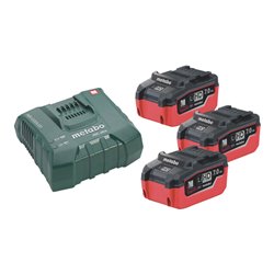 Metabo Basic-Set 3 x LiHD 7,0 Ah + ASC Ultra