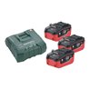 Metabo Basic-Set 3 x LiHD 7,0 Ah + ASC Ultra
