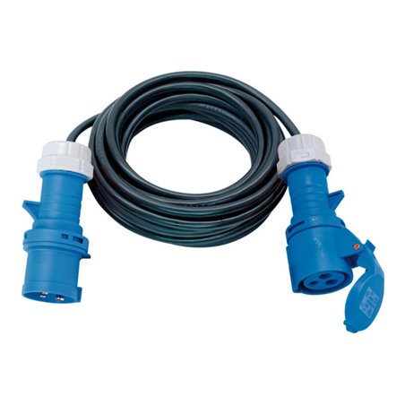 CEE Verlängerungskabel 230V IP44 10m H07RN-F 3G2,5 CEE 230V/16A Stecker und Kupplung