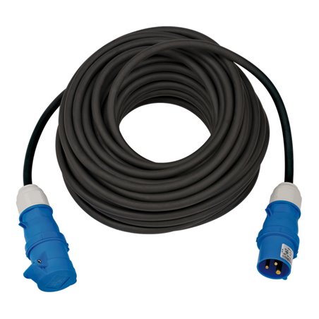 CEE Verlängerungskabel 230V IP44 25m H07RN-F 3G2,5 CEE 230V/16A Stecker und Kupplung