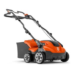 Husqvarna Akku-Vertikutierer S138i mit Akku 36V/4Ah und Ladegerät QC80