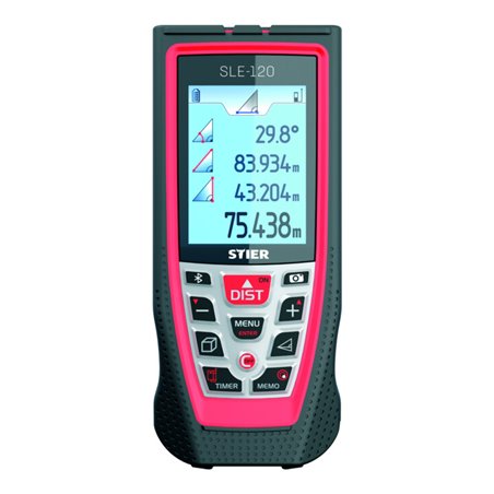 STIER Laser-Entfernungsmesser SLE-120 120m mit Kamera