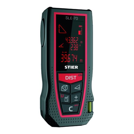 STIER Laserentfernungsmesser SLE-70 70m