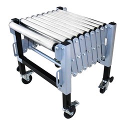 STIER Scheren-Rollenbahn Tragkraft 130kg Bahnlänge bis 1300mm