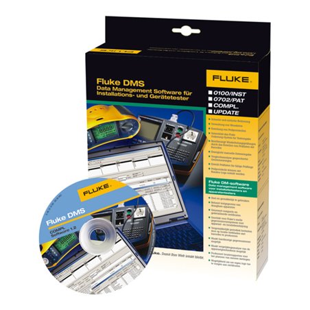 Fluke Software DMS Komplett für Geräte- und Installationstester
