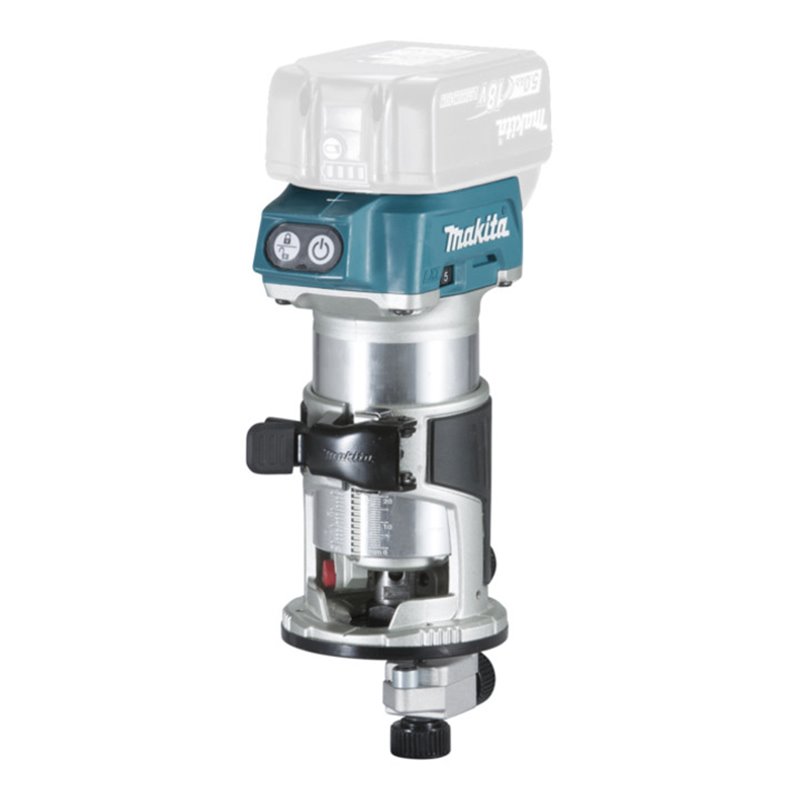 Makita Akku-Fräse DRT50ZJ Solo-Version