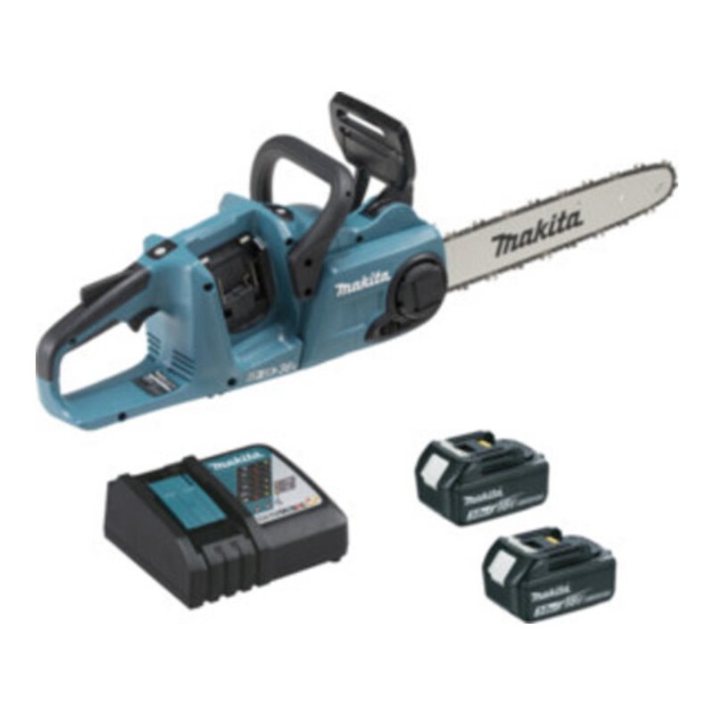 Makita Akku-Kettensäge 2 Batterien 3,0Ah 18V - 1 Ladegerät DUC353RF2
