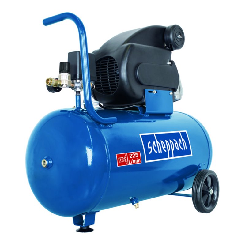 Scheppach Kompressor HC60 mit separater Ölflasche - 230V 50Hz 1500W - 50L