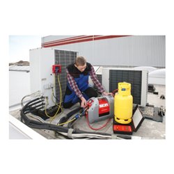 Rothenberger Kältemittelabsauggerät ROREC Pro, 230V, 730W, 38,5bar