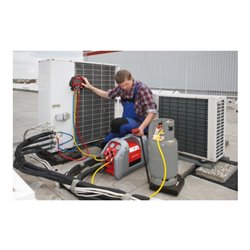 Rothenberger Kältemittelabsauggerät ROREC Pro, 230V, 730W, 38,5bar