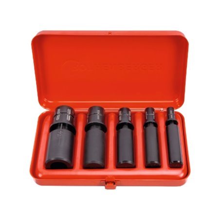 Rothenberger NIPPEL MAX-Set, 1/2-3/4-1-1.1/4-1.1/2'