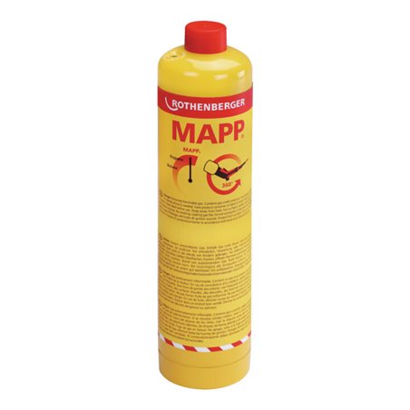 Rothenberger MAPP Gas, 7/16'-EU, Sprachversion B (DK, NL, SE, FI, FR, RUS)