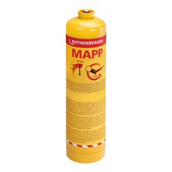Rothenberger MAPP Gas, 7/16'-EU, Sprachversion B (DK, NL, SE, FI, FR, RUS)