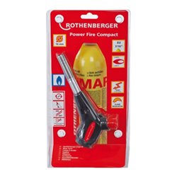 Rothenberger POWER FIRE Compact Set, mit MAPP-Gas, Sprachversion A