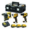 DEWALT Akku Kombopack 18 V / 5 Ah (3-tlg.) DCK377P3T-QW