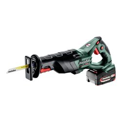 METABO Akku-Säbelsäge mit Li-Ion Akku, Typ: SSE18LTXBL