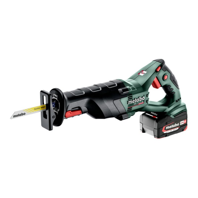 METABO Akku-Säbelsäge mit Li-Ion Akku, Typ: SSE18LTXBL