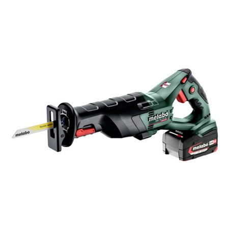 METABO Akku-Säbelsäge mit Li-Ion Akku, Typ: SSE18LTXBL