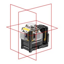 DEWALT Multilinienlaser 3x360° rot mit Batterien DCE089LR-XJ
