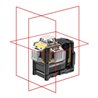 DEWALT Multilinienlaser 3x360° rot mit Batterien DCE089LR-XJ