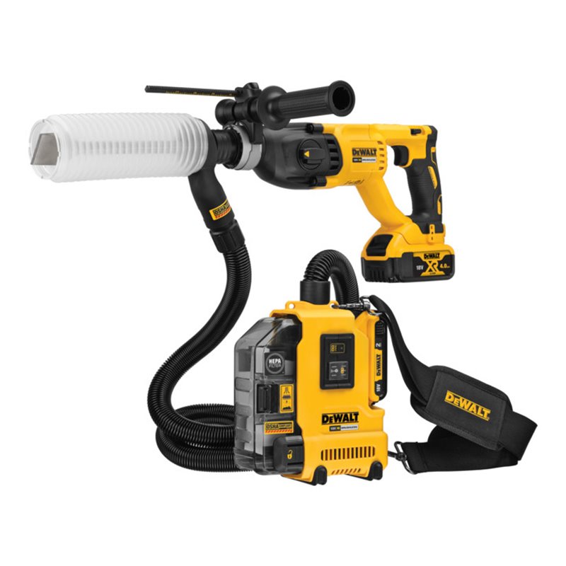 DEWALT Akku-Universalabsaugung inkl. 2 Akku