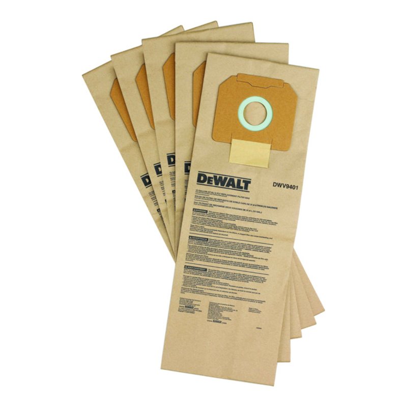 DEWALT Papier-Staubbeutel DWV902M/L
